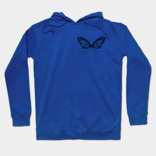 Windsurfing butterfly Hoodie